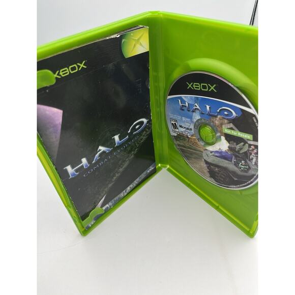 Halo: Combat Evolved Not For Resale NFR (Original XBOX) Complete In Box - Picture 4 of 9